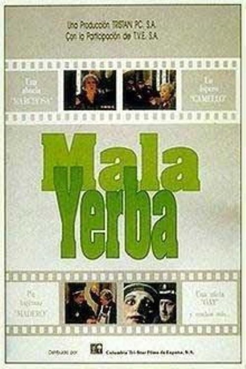 Movie poster for Mala yerba (1991)