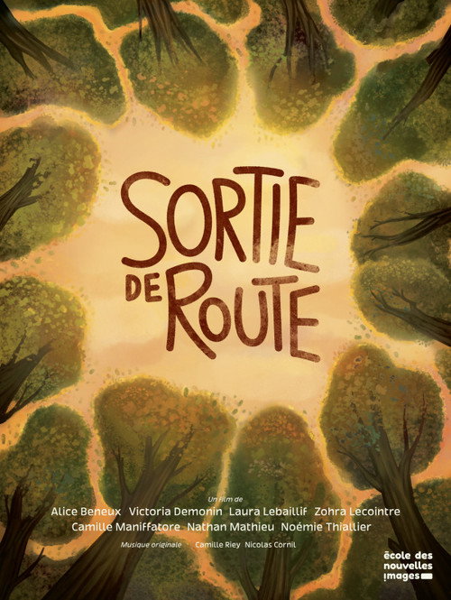 Movie poster for Sortie de route
