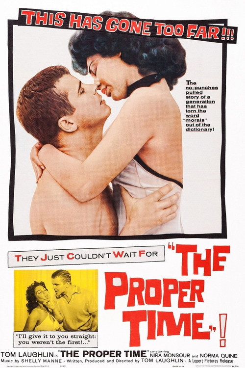 Movie poster for The Proper Time (1960)