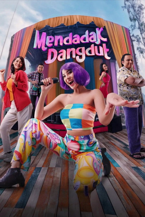 Movie poster for Mendadak Dangdut (2025)