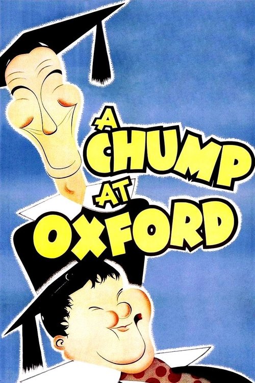 Movie poster for A Chump at Oxford (1940)