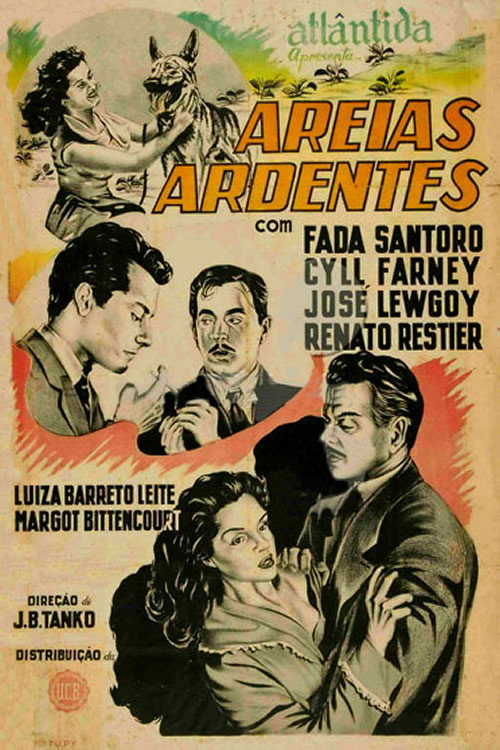 Movie poster for Burning Sands (1952)
