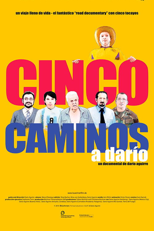 Movie poster for Five Ways to Darío (2010)