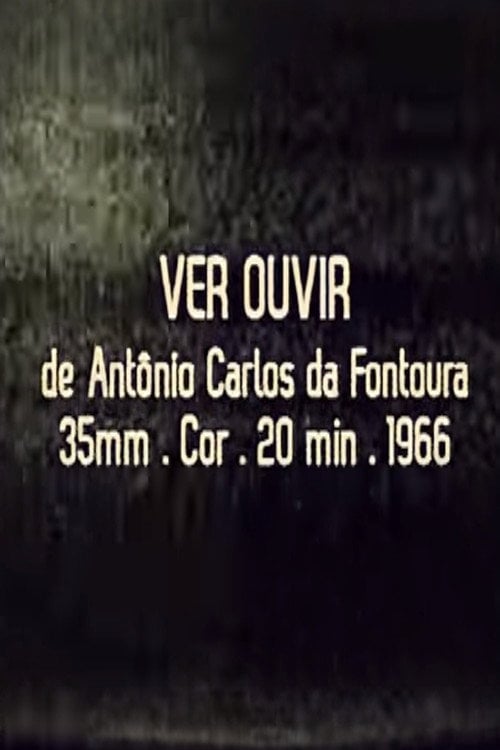 Movie poster for Ver Ouvir (1967)