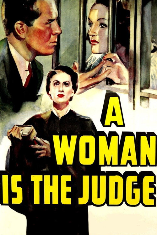 Movie poster for A Woman is the Judge (1939)