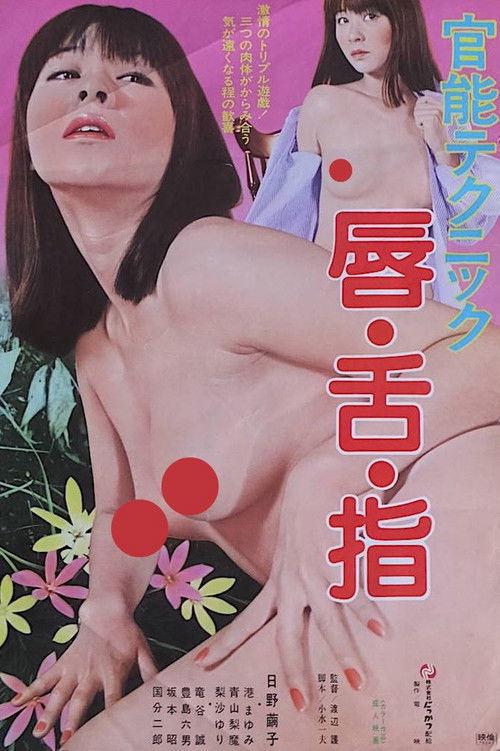 Movie poster for Kannou Tekunikku Kuchibiru Shita Yubi (1979)