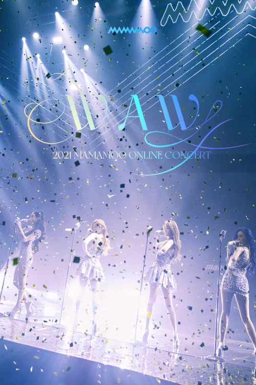 Movie poster for 2021 MAMAMOO 'WAW' Concert: The Movie (2021)