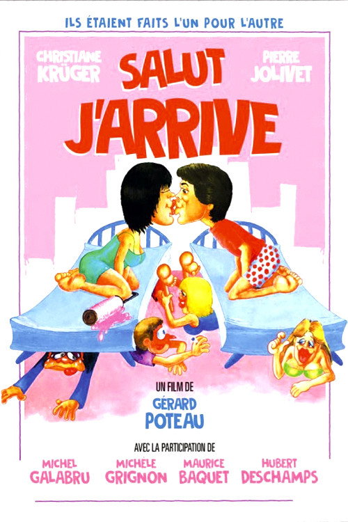 Movie poster for Salut, j'arrive (1982)