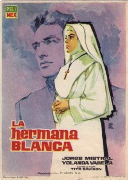 Movie poster for La hermana blanca (1960)