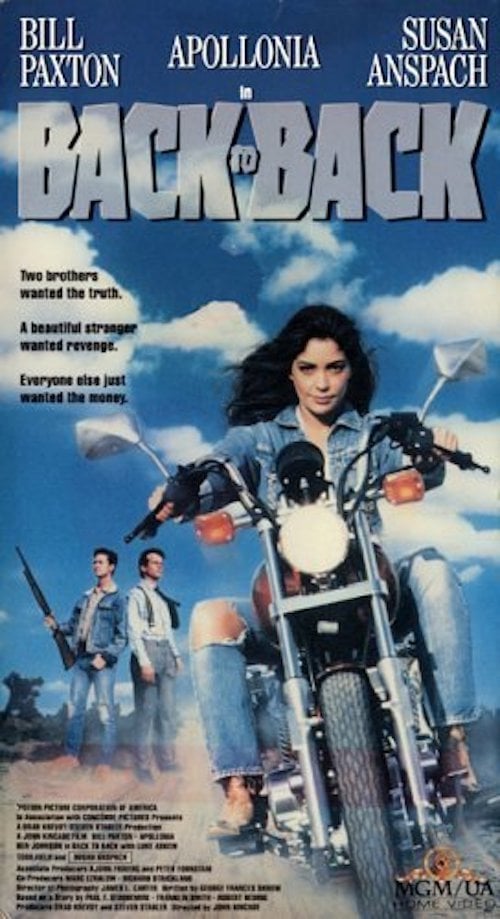 Movie poster for Back to Back (1989)