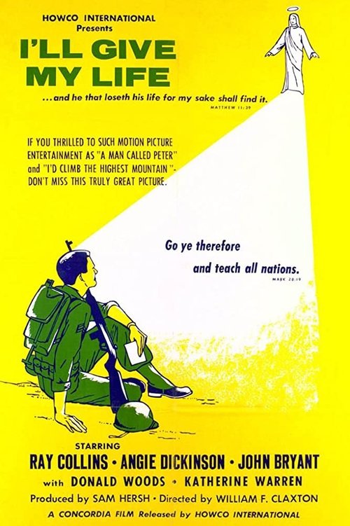 Movie poster for I'll Give My Life (1960)