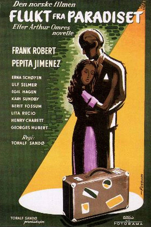 Movie poster for Flukt fra paradiset (1953)