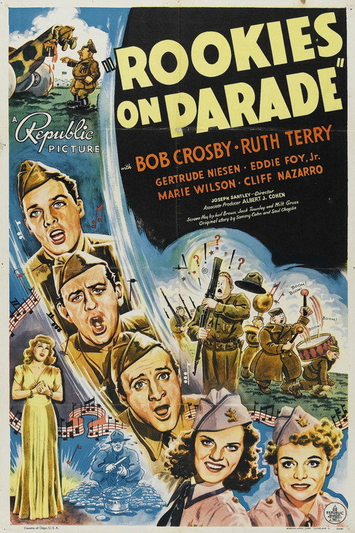 Movie poster for Rookies on Parade (1941)