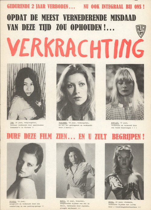 Movie poster for Rape