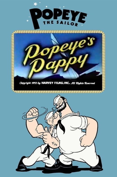 Movie poster for Popeye's Pappy (1952)