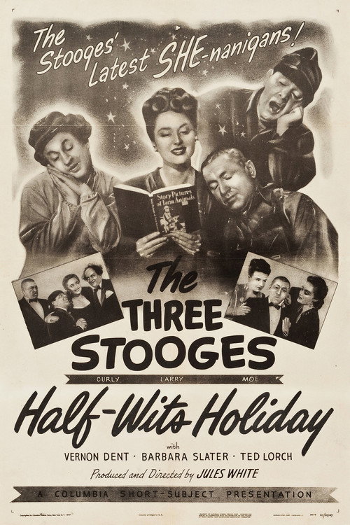 Movie poster for Half-Wits Holiday (1947)