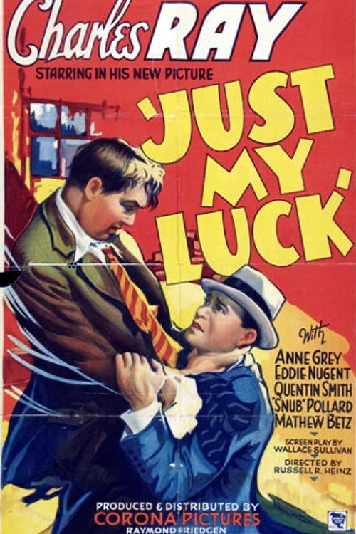 Movie poster for Just My Luck (1935)