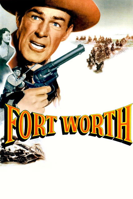 Movie poster for Fort Worth (1951)