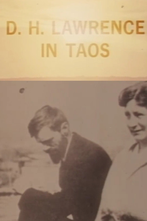 Movie poster for D H Lawrence in Taos (1969)
