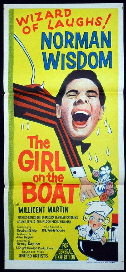 Movie poster for The Girl on the Boat (1962)