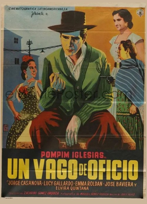 Movie poster for Un vago sin oficio (1958)