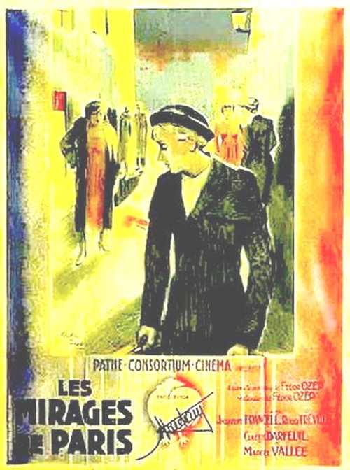 Movie poster for Mirages of Paris (1933)