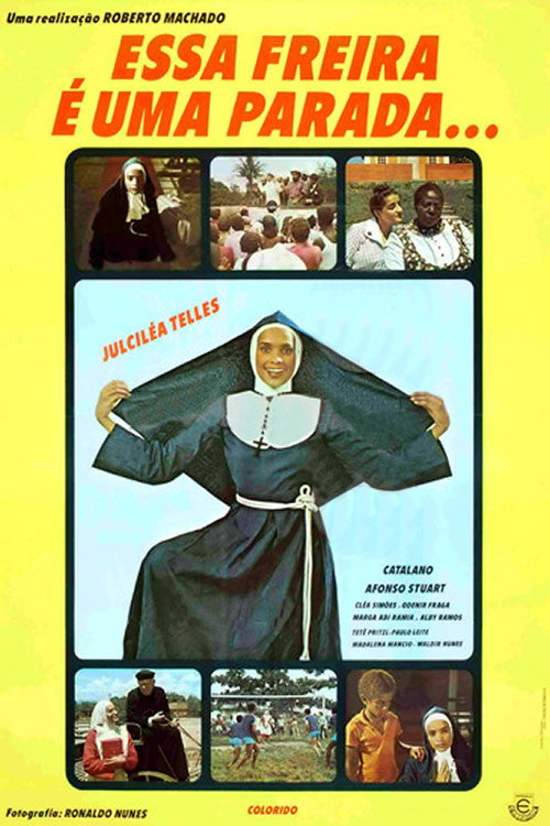 Movie poster for Essa Freira É Uma Parada (1977)