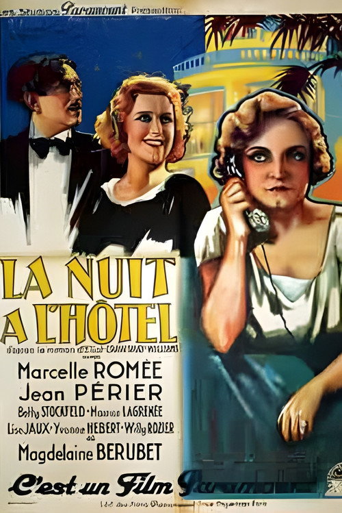 Movie poster for The Night at the Hotel (1932)