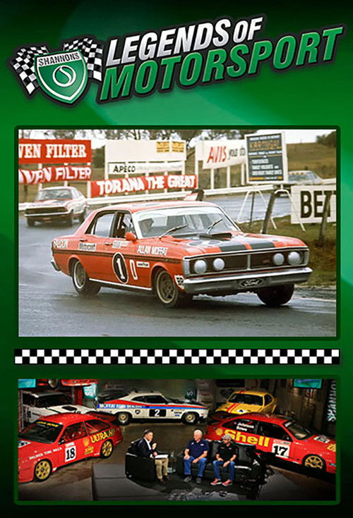 Shannons Legends of Motorsport poster