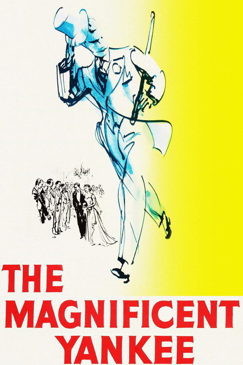 Movie poster for The Magnificent Yankee (1950)