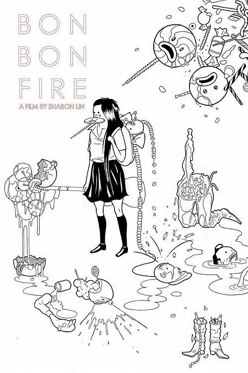 Movie poster for Bon Bon Fire (2016)