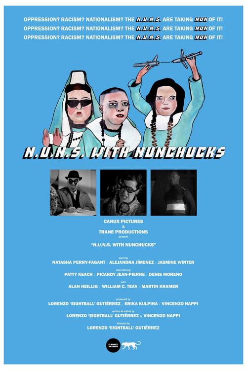 Movie poster for N.U.N.S. with Nunchucks (2021)