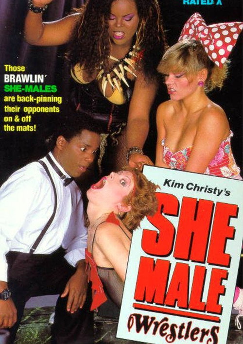 Movie poster for She-Male Encounters 14: She-Male Wrestlers (1987)