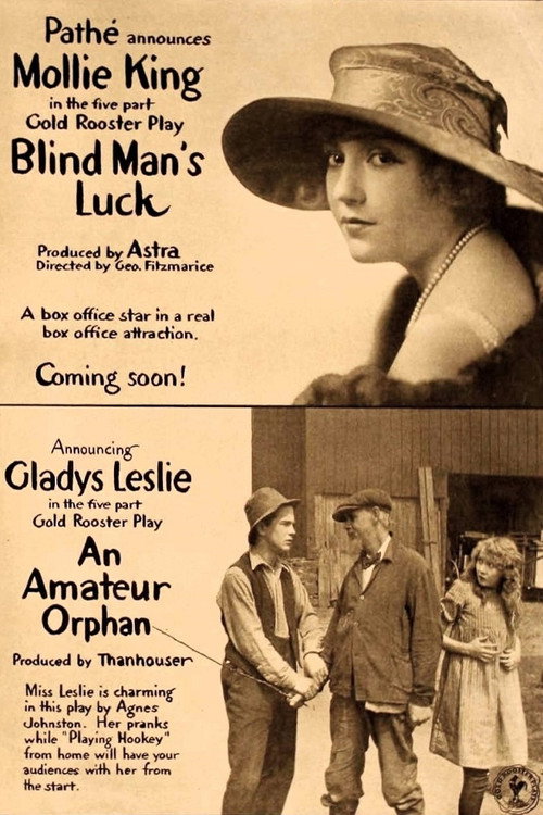 Movie poster for Blind Man's Luck (1917)