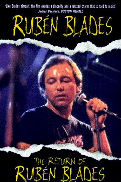 Movie poster for The Return of Rubén Blades (1985)