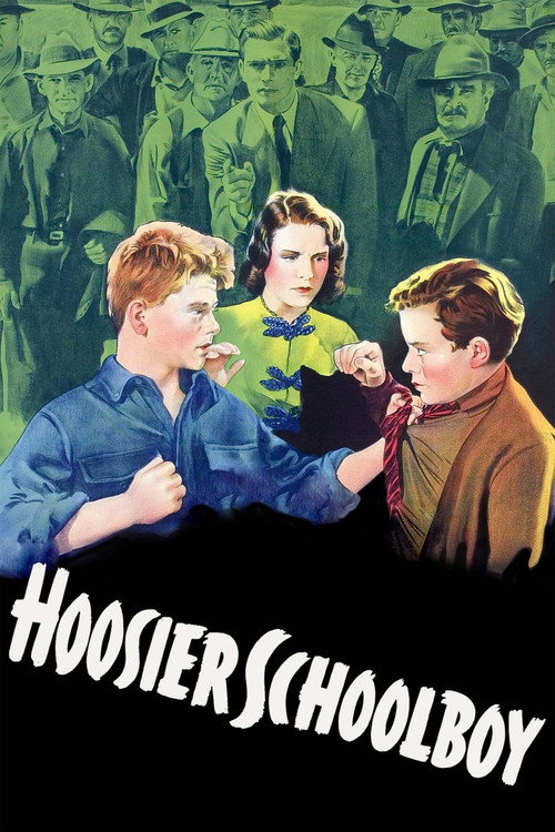 Movie poster for Hoosier Schoolboy (1937)