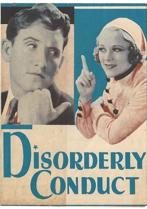 Movie poster for Disorderly Conduct (1932)