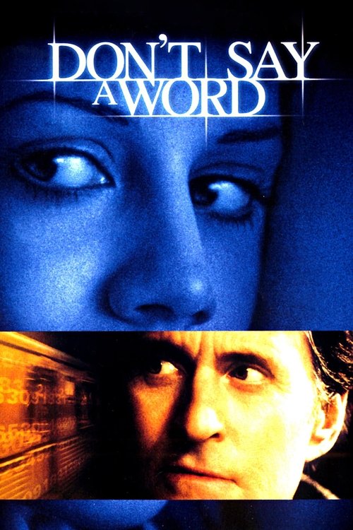 Movie poster for Don't Say a Word (2001)