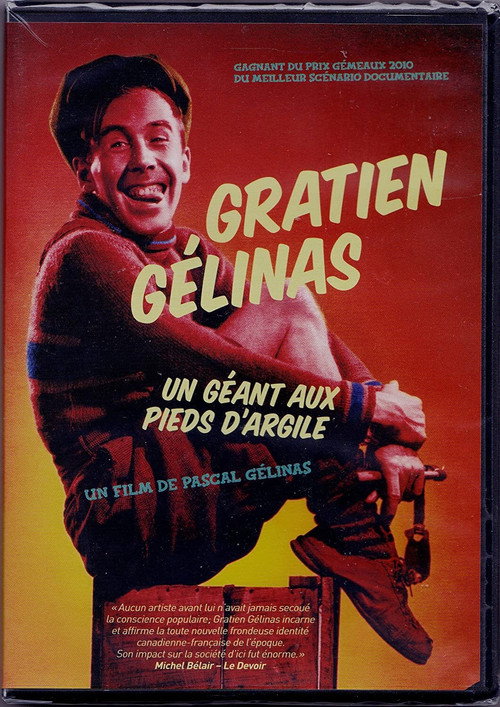 Movie poster for Gratien Gélinas - Un géant aux pieds d'argile