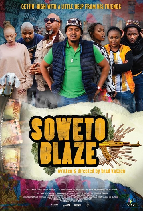 Movie poster for Soweto Blaze (2023)