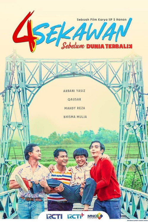 Movie poster for 4 Sekawan Sebelum Dunia Terbalik (2021)