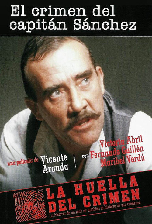 Movie poster for The Crime of Captain Sánchez (1985)