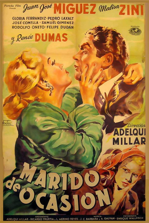 Movie poster for Marido de ocasión (1952)