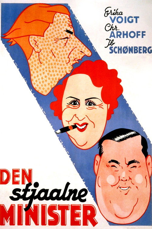Movie poster for Den stjaalne Minister (1949)