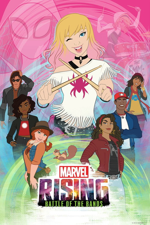 Movie poster for Marvel Rising: Battle of the Bands (2019)