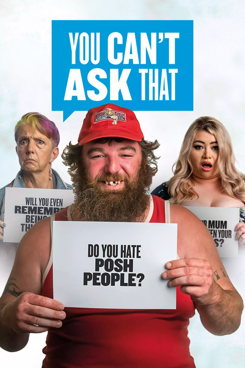Series poster for You Can't Ask That (2016)