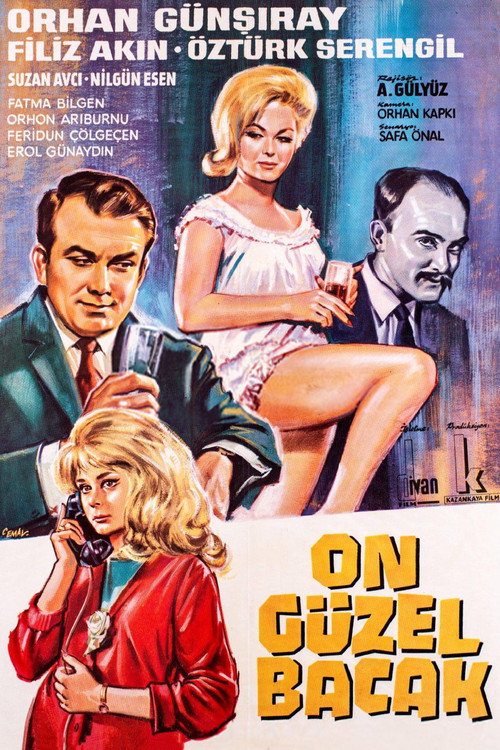 Movie poster for On Güzel Bacak (1964)