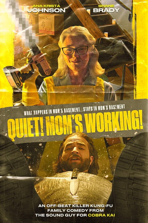 Movie poster for Quiet! Mom's Working! (2023)