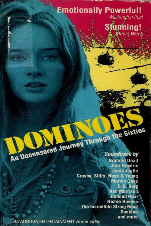 Movie poster for Dominoes: An Uncensored Journey Through the Sixties (1991)
