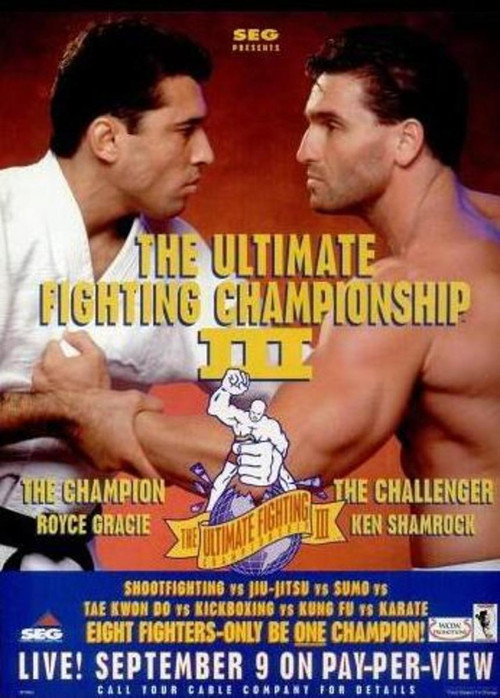 Movie poster for UFC 3: The American Dream (1994)